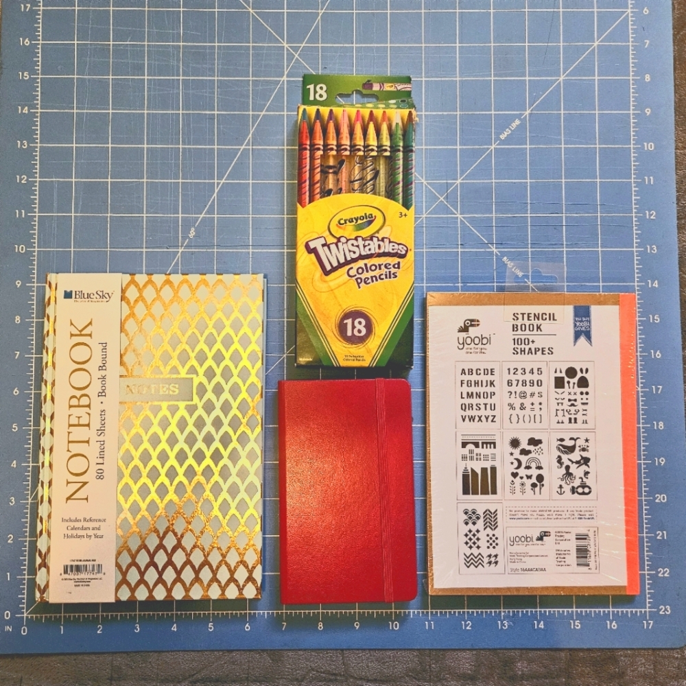 Journal/Art Supplies Lot